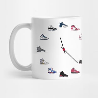 Jordan Sneaker Clock Mug